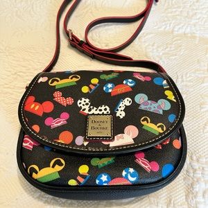 Disney Dooney & Bourke I Am Ears Hats Crossbody Saddle Bag
